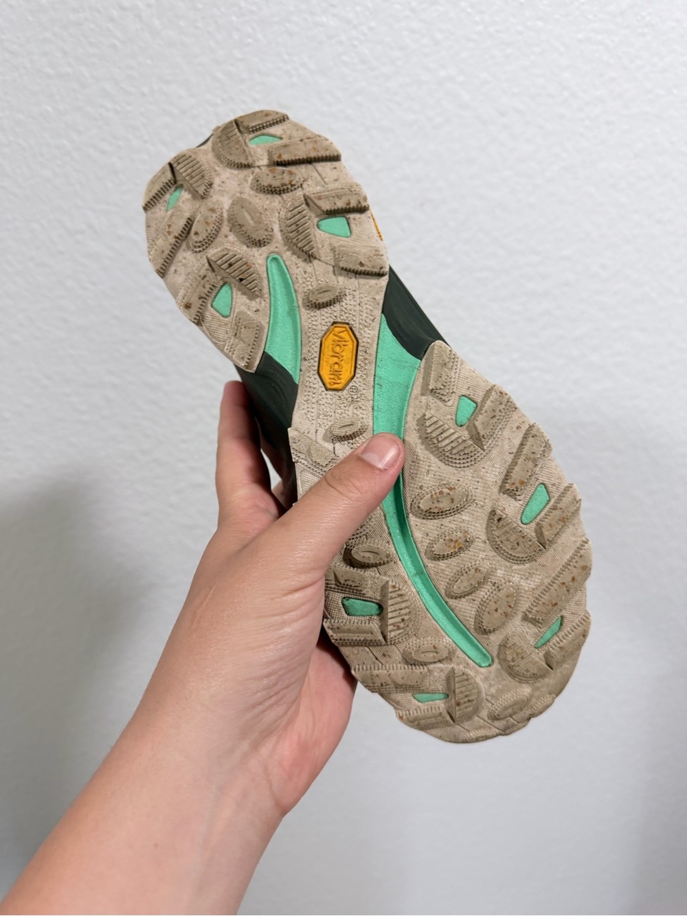 Merrell Women's Trail Sneaker - Burgundy with Mint Accents - Picture 4 of 9